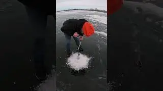 ice fishing in Alberta Canada