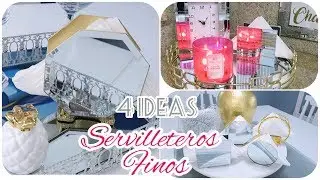 IDEAS PARA LA COCINA BARATISIMAS Y ELEGANTES  // DIY SERVILLETEROS