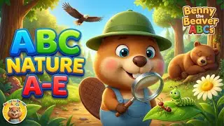ABC Nature Song for Kids: Learn Letters A-E with Benny | Benny the Beaver ABCs
