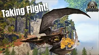 What getting your First Flyer in Ark Feels like... - Ark Fjordur [Ep5]