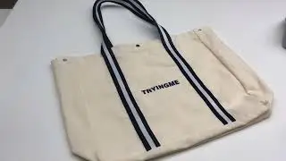 Extra Thick Heavy Duty Large Tote Cotton Reusable Grocery Shopping bag