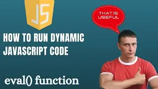 How to run dynamic JavaScript code | Eval function in JavaScript | JavaScript Tutorial | Hindi
