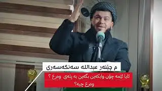 ئایا ئێمە چۆن وابکەین بگەین بە پلەی  وەرع ؟ئایا وەرع چیە؟ م چێنەر عبداللە سەنگەسەری 