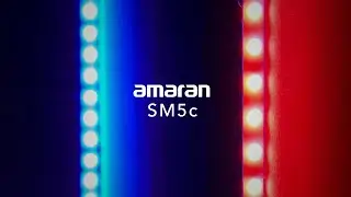 Introducing the amaran SM5c RGB Smart Pixel Strip Light | Personalize Your Space