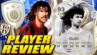 He DOES EVERYTHING ON THE PITCH&hellip; 🐐🔥 93 TOTY Icon Gullit Review! 93 Gullit Team of the Year Review!