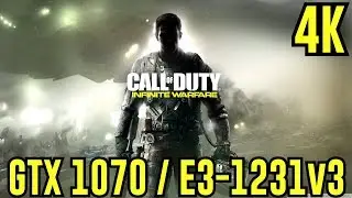 COD Infinite Warfare: GTX 1070 OC | High - 4K [DSR] | FRAMERATE TEST