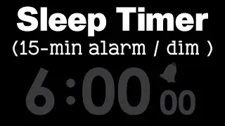 6 Hour Sleep Timer with Loud & 15-min Alarm #timerstore #6h #sleeptimer