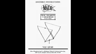 Maco V-Quad CB radio antenna