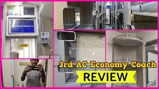 3rd AC Economy coach Review in Tamil | 3 Tier AC Economy Class | NTG VLOG