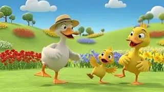 The Duck Family Picnic 🦆🍉 | Fun Baby Songs & Nursery Rhymes for Kids | duck family song, kids picnic