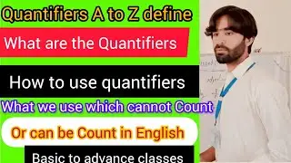 what are quantifiers in english grammar?  Quantifiers a lot of many much a few a little.