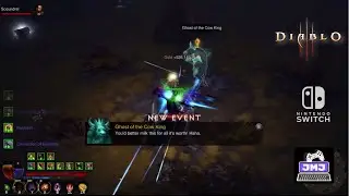 Cow Level and Ancient Vault | GoD Demon Hunter | Diablo 3 | Nintendo Switch