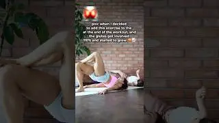 Insane Glute Burn 🍑 Join Our Private Channel &ndash; Subscribe Now!👇#shorts #health #motivation #legs