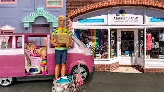 Barbie & Ken Family Baby Room Clear Out and Charity Shop Haul!