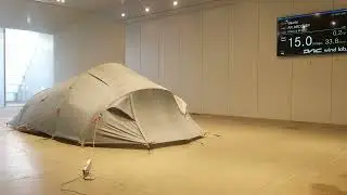 Wind tunnel test AR Arco 4P | VAUDE