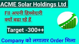 Acme solar holdings share latest news l acme solar share analysis l acme solar share latest news
