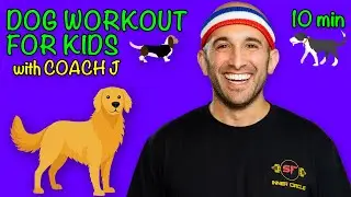 Free and Fun DOG Workout for Kids 🐕🏋️