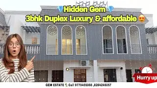 Hidden Gem 3bhk Duplex House | Villa Sale in Zirakpur | Gem Estate |Manisha Khatri 