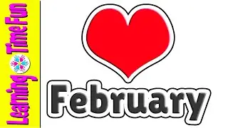 Learn the 12 MONTHS of the Year for CHILDREN | Toddler Learning Videos