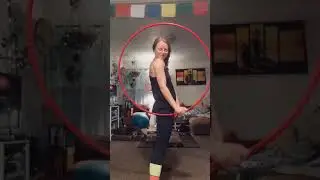 My salut and sayonara to 2020 :: Improv Hoop Flow :: 