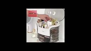 Dust & Water-Proof Large Capacity Cosmetics Storage Box