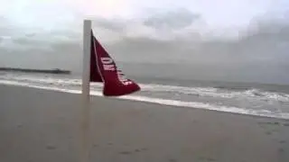 Surfers off Myrtle Beach as Irene begins to hit