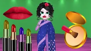 Lipsticks Billu funny video talking Tom|talking Tom cat colourful lipstick