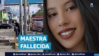 Identifican a maestra de preprimaria fallecida en ataque armado dentro de bus extraurbano en Mixco