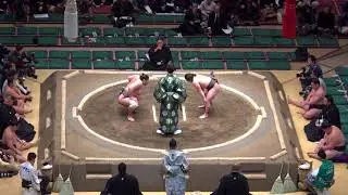 炎鵬が連勝を止められた相手と再戦！炎鵬-常幸龍/2018.1.14(108)/enhou-joukouryuu/day1 #sumo