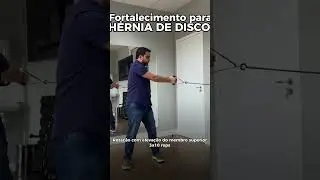 Exerc&iacute;cio para h&eacute;rnia de disco lombar e cervical #fisioterapia #lombar #herniadedisco #cervical