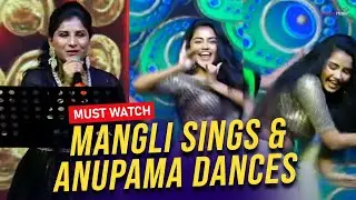 Mangli Sings & Anupama Parameswaran Dances for Brindavanam Nunchi Krishnudu Song | Rowdy Boys Songs