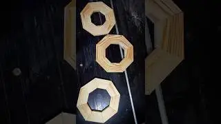 How to make a circle, octagon from wood
