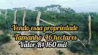 Vende se essa  propriedade top 46 hectares toda feita Bodocó pé