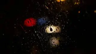 Rainy Night Drive Through the City | Calm Car Window Ambience 2.5 Hours