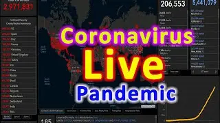 Coronavirus Live Count | Coronavirus Live Count Stream | Coronavirus Live Streaming World Map