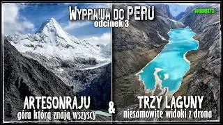 Wyprawa do Peru 3 - Kordyliera Biała - Artesonraju g&oacute;ra kt&oacute;rą znają wszyscy (widoki z drona)[UHD 8k]