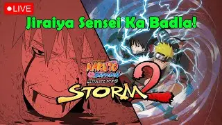 Naruto Ultimate Ninja Storm 2 Live Hindi 🔴 Jiraiya Sensei Ka Badla!