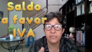 Como resolver SALDO a FAVOR IVA - Asientos contables