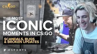 xQc Reacts to The Most ICONIC Scandals, Bugs and Broken Updates in CS:GO History with Chat! | xQcOW