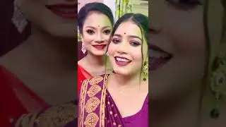 srk sister sima & angel priya #srk_sankar #mithiofficial #bongmedia #angel #ujjwal #shorts #vairal