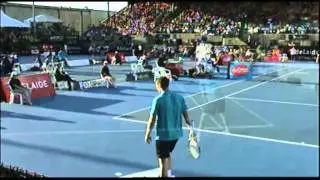 Michael Llodra v Tommy Haas   World Tennis Challenge Adelaide 2012