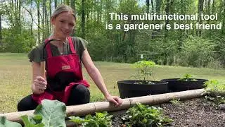 Grampa's Garden Hook - Versatile Garden Tool | Works as a Cultivator, Tiller, Weeder, & Edging Tool