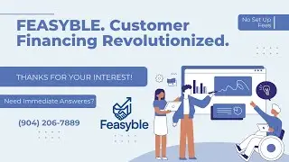 Thank You for Scheduling a n Appointment with Feasyble - Customer Financing Solutions