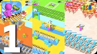 ⭐Weapon Master 3D⭐ Walkthrough Gameplay Part 1 Build And Manage A Weapon Shop (Android-iOS)