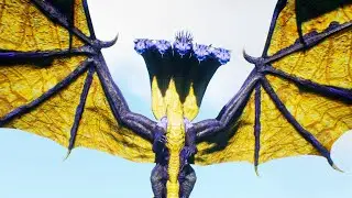 Cursed KING GHIDORAH Grew 2 More Heads & Killed Everything! (10) - Ark Modded