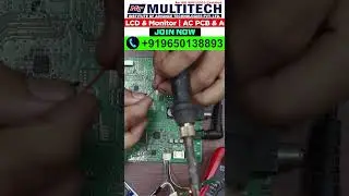 Led Tv Repairing Course #ledtvrepair #multitechinstitute