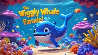 The Wiggly Whale Parade Sing-Along for KIDS | Fun Learning! #kidssongs #singforkids  #whalesong