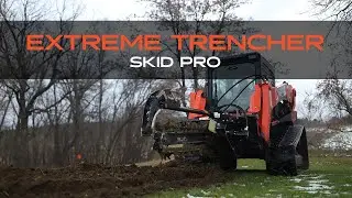 Skid Steer Trencher - Skid Pro