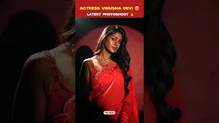 Cleopatra 😍🔥 Actress VINUSHA DEVI ❤️ #latest #newlook #saree #vibes #trending #wedding #shortsfeed