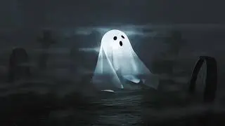Ghost Cloth and Volumetric Fog Simulation Test | Blender